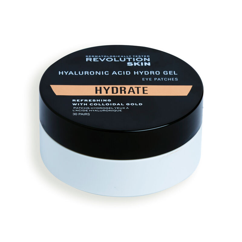 Photos - Facial Mask Revolution Skincare Gold Eye Hydrogel Hydrating Eye Patches with Colloidal 