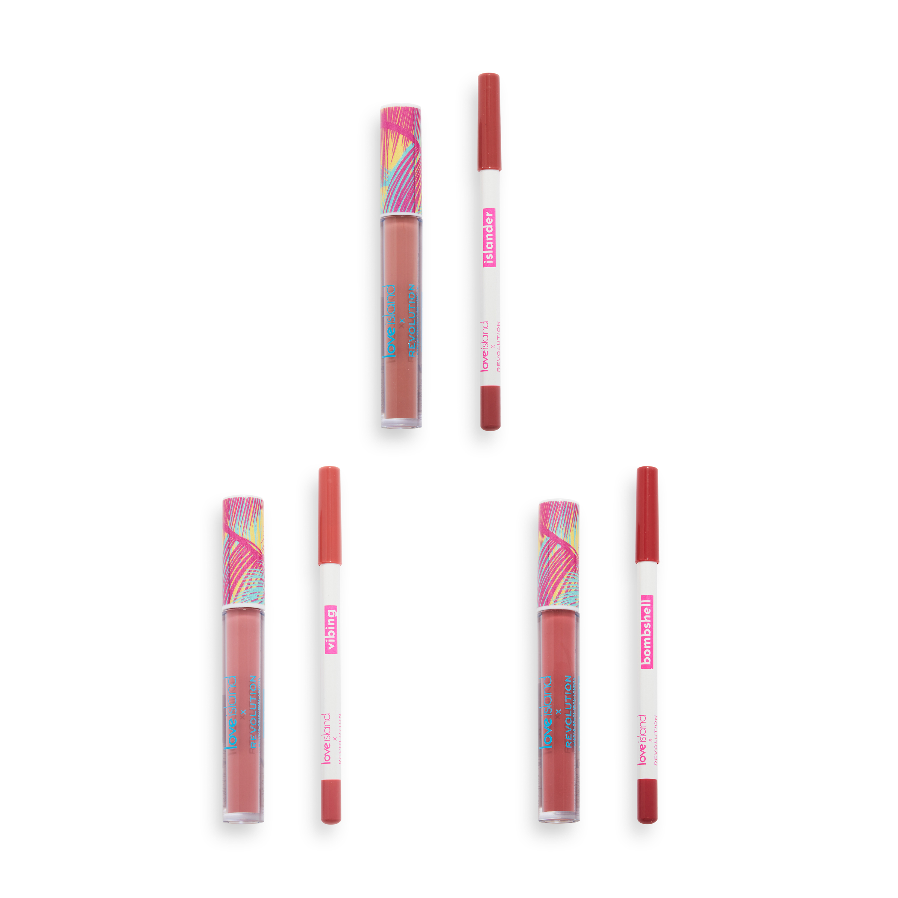 Love Island x Makeup Revolution Coupled Up Lip Kit