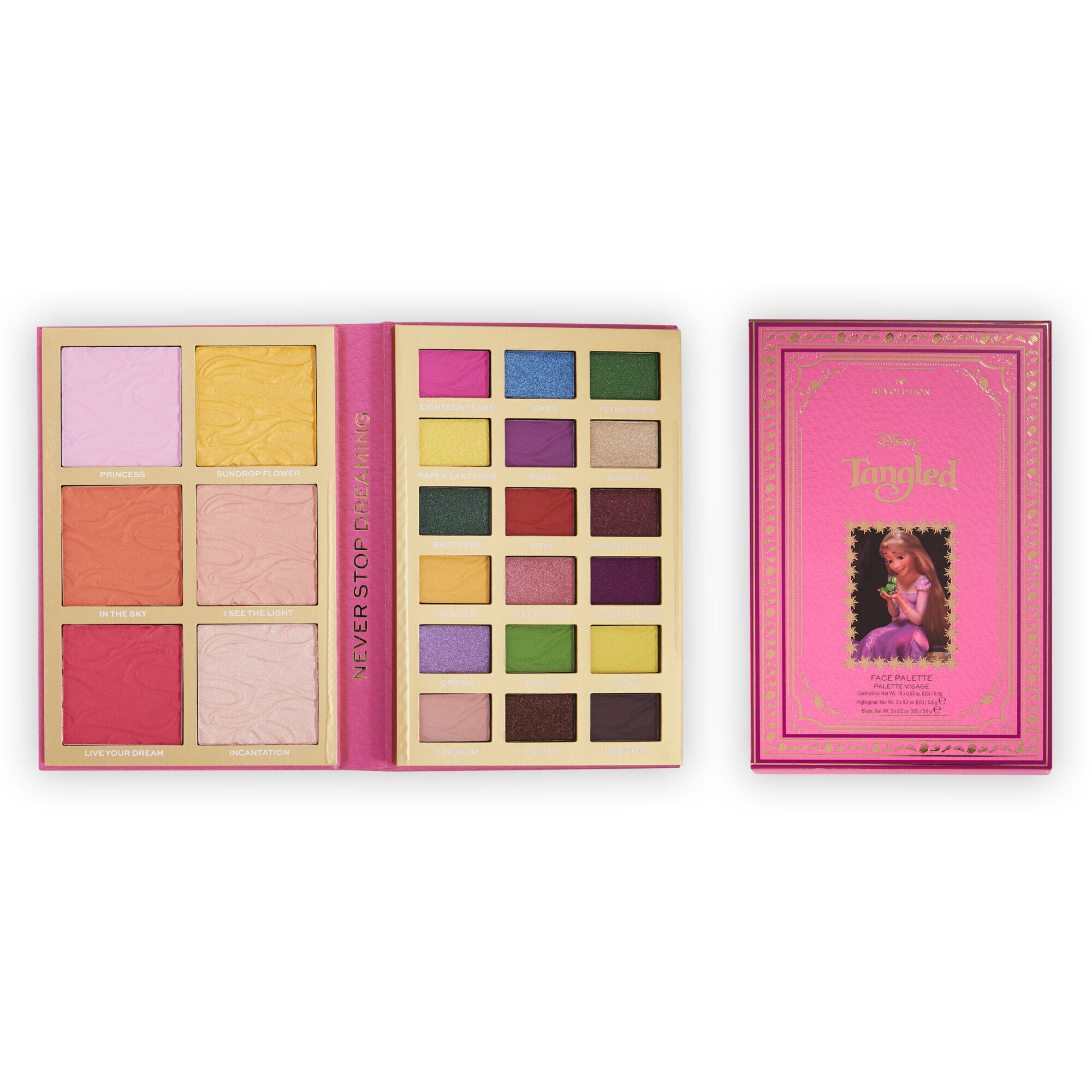 Palette Maquillage Princesse - Maquillage Kits Et Palettes Visages