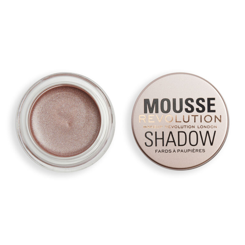 Photos - Eyeshadow Makeup Revolution Mousse Shadow Rose Gold 