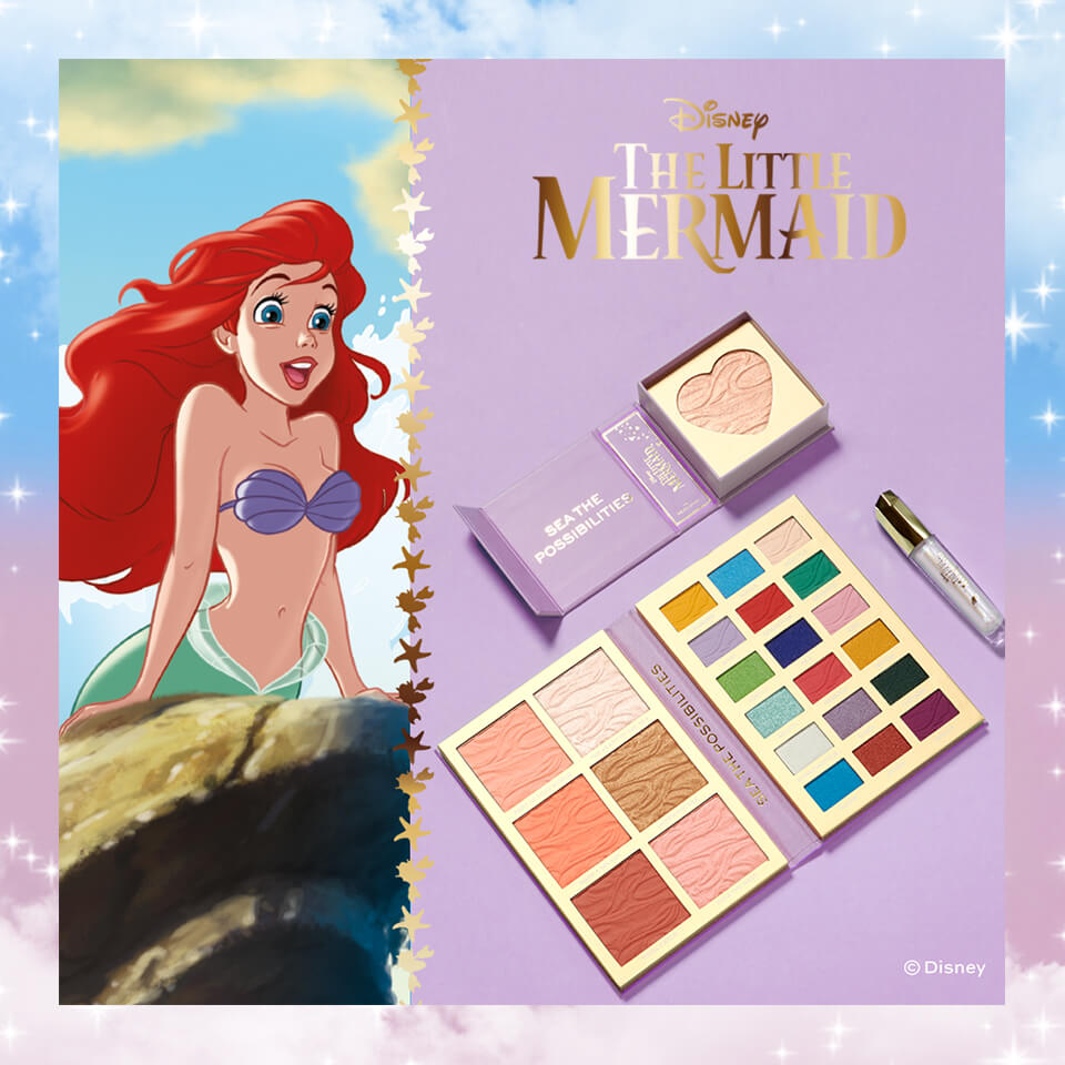 Mini palette d'ombres à paupières Ariel - Maquillage Disney