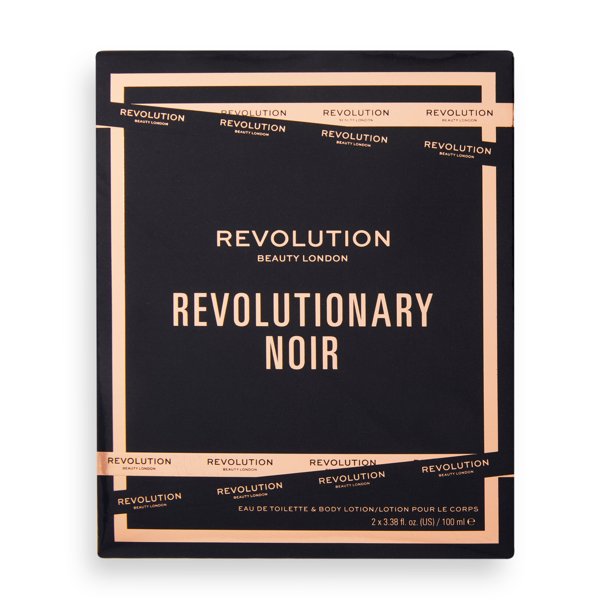 Makeup Revolution Revolutionary Noir Eau De Toilette & Body Lotion Gift Set