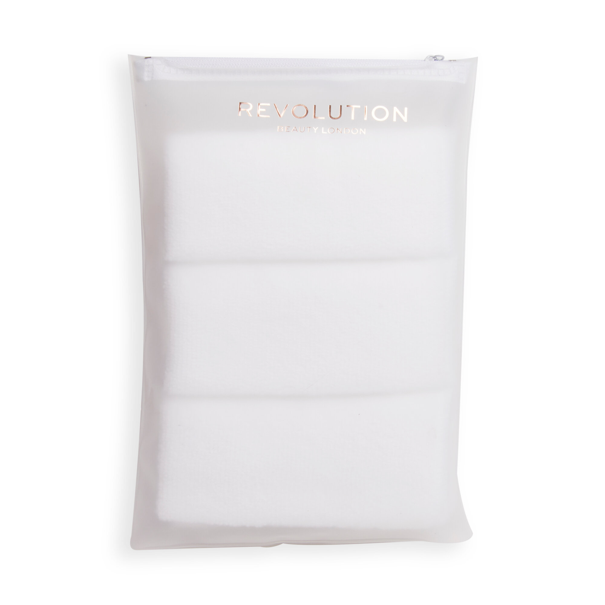 Revolution Skincare Recycled & Reusable Microfibre Cleansing Cloths -  Microfiber Makeup Remover Towel, 3 pcs