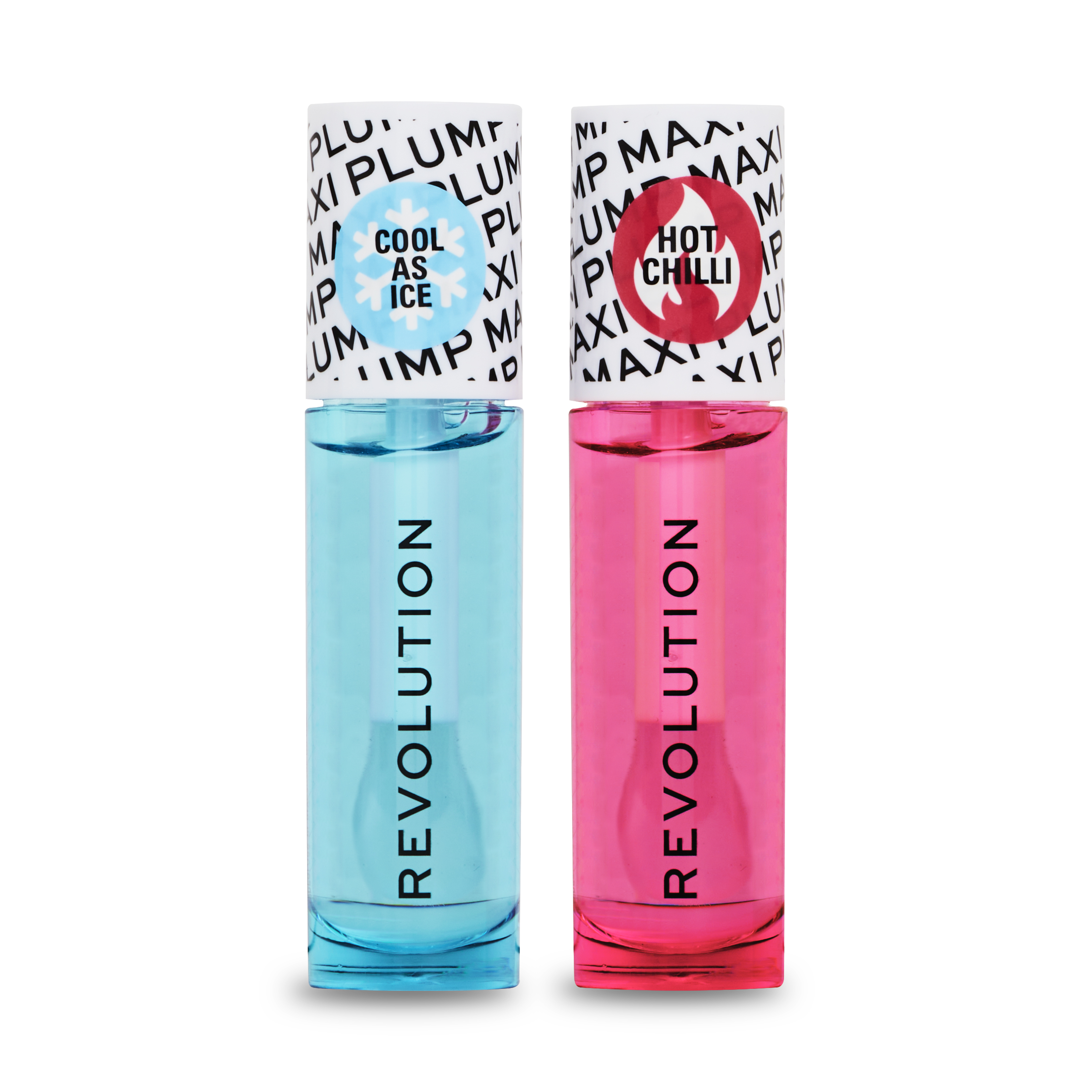 Revolution Maxi Plump Cool As Ice and Hot As Chilli Lip Set