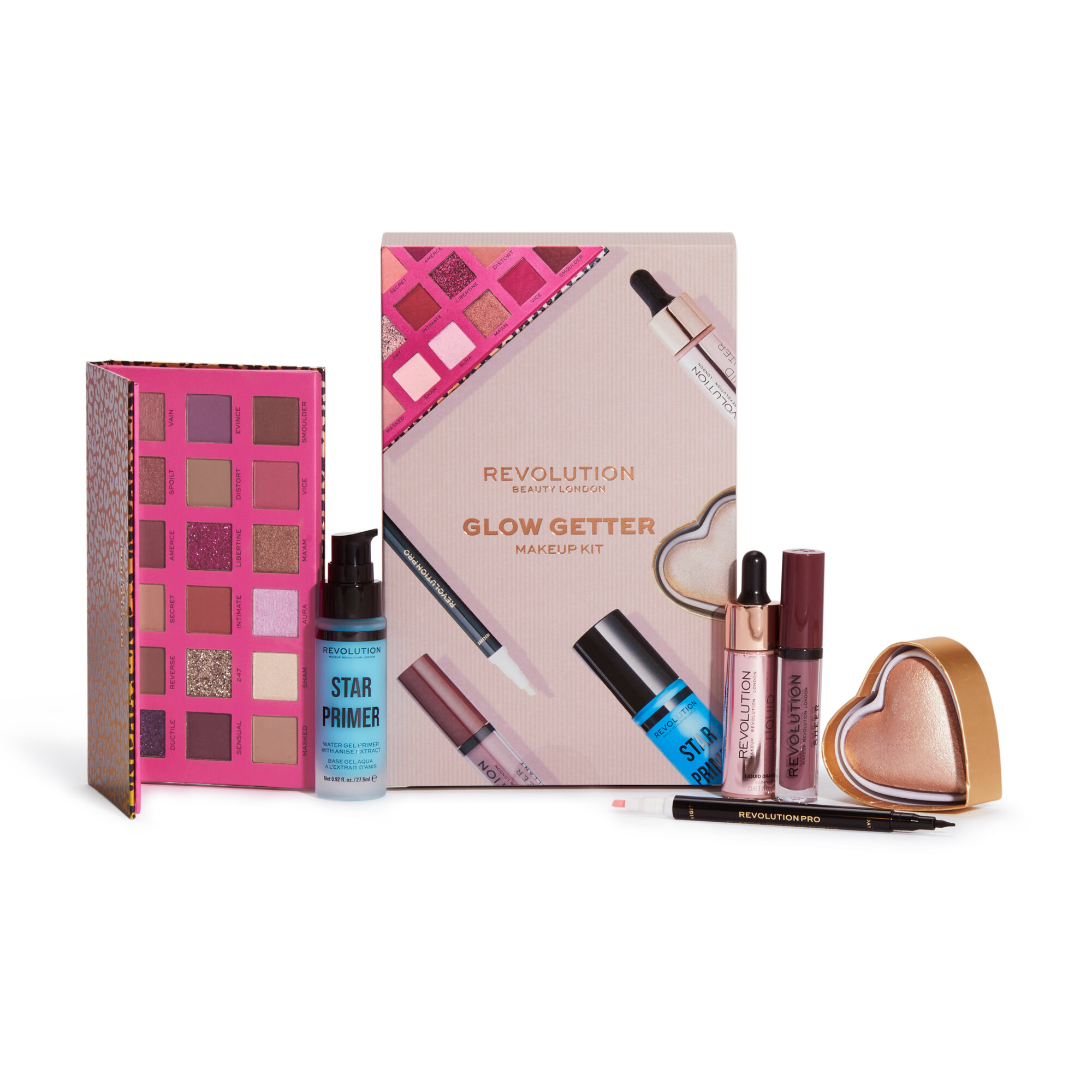 Revolution Coffret maquillage kit teint & yeux - Peanuts Beauty